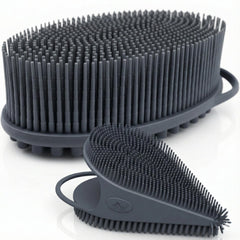 Avilana gommage-corps et brosse-visage: duo 2-en-1 pour une routine complète