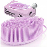 Avilana Silver Edition : brosse exfoliante corps avec brins fermes pour peau plus lisse.
