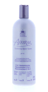 Affirm 5 en 1 Reconstructeur Avlon, bouteille, soin rapide après rinçage pour démêlage facilité.