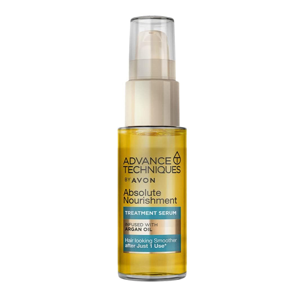 AVON Techniques Avancées huile d’argan marocaine – bouteille, soin sans rinçage pour tous types de cheveux.
