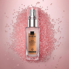 Texture légère du Protinol AVON, pores réduits et éclat sain.