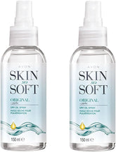 AVON SKIN SO SOFT huile sèche originale, flacon 150 ml, pack 2, hydratation légère.