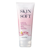 AVON Skin So Soft Sensuel: huile corporel gelée, hydratation durable et peau douce.