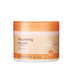 AVON Solutions Crème Nourrissante Visage – texture riche pour hydrater la peau.