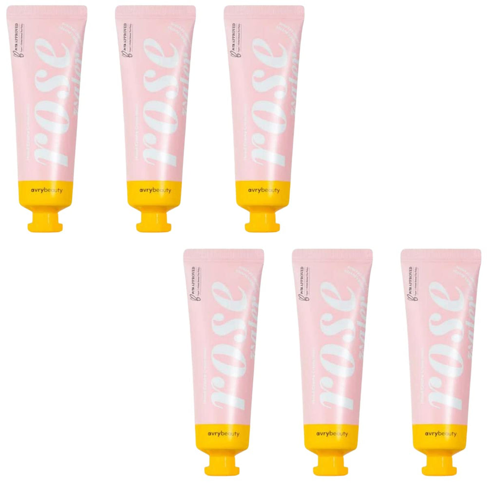 AVRYBEAUTY eau de rose et karité, lotion légère et hydratante.