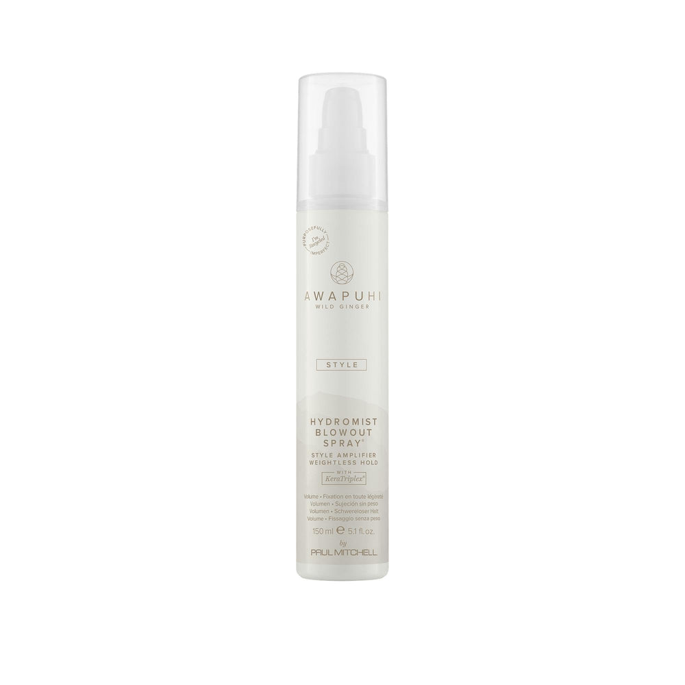Awapuhi Wild Ginger HydroMist – préparation coiffure pour blowout volumineux et léger