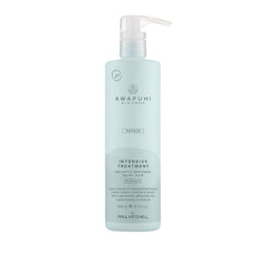 Bouteille Awapuhi Wild Ginger Intensive Treatment prête à l’emploi pour cheveux secs et abîmés.