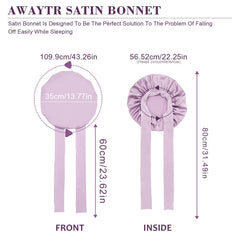 AWAYTR bonnet usage quotidien pratique pour le soin du visage après la douche.