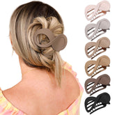 AWAYTR pinces cheveux Concord matte ensemble six pièces avec maintien fiable.