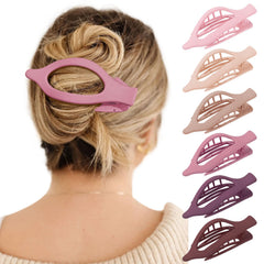AwayTR pinces cheveux plates rose mat, ensemble élégant et confortable.
