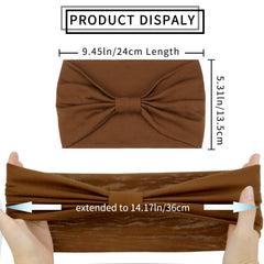 Texture douce du bandeau Awumbuk large en polyester-spandex, sensation agréable sur la peau.