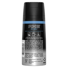 Axe Ice Chill eucalyptus — dose en pulvérisateur visible, parfum frais qui dure.