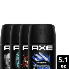 AXE Phénix - flacon menthe et romarin, sensation rafraîchissante longue durée.