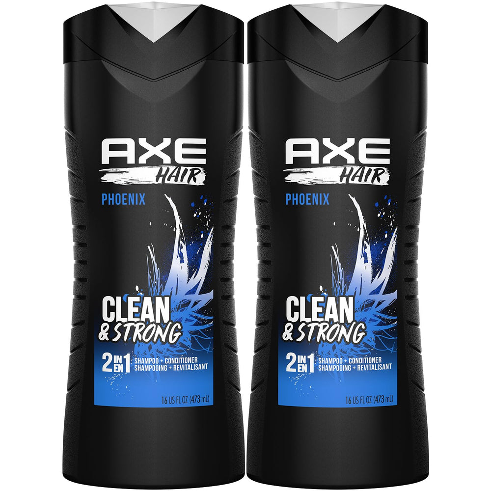 AXE Phoenix: bouteille anti-glisse pour une prise en main rapide.