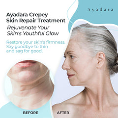 AYADARA – texture lissante de la crème en gros plan.
