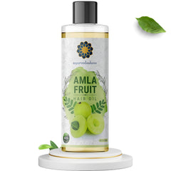 AYURVEDASHREE huile amla ingrédients : mélange d'huiles ayurvédiques bénéfiques pour les cheveux.