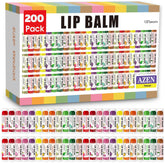 AZEN baume à lèvres: emballage 200-pack idéal pour présentoirs et promotions.