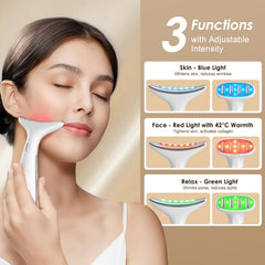 AZMAVO usage cou avec l appareil 4-en-1, contour et tonicité possibles