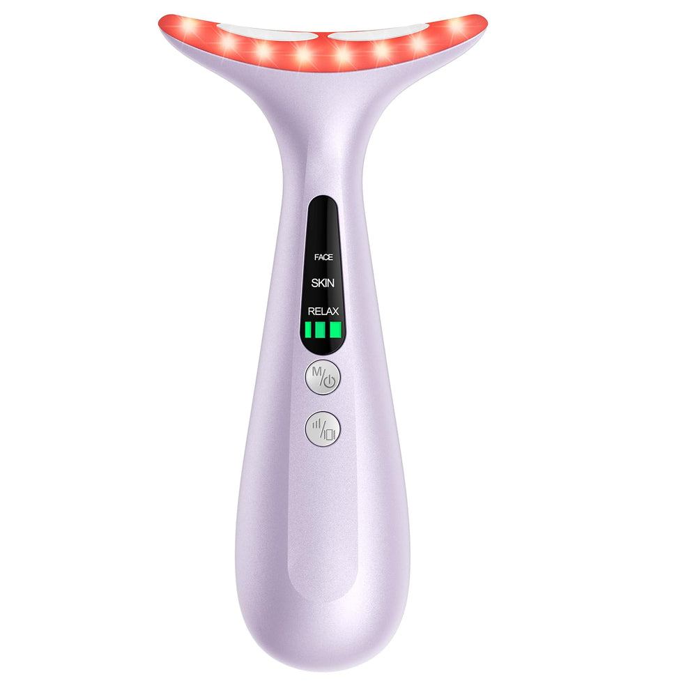 AZMAVO masseur visage et cou suit les contours pour un soin ciblé du quotidien