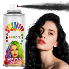 Azonbey Halloween Spray Cheveux, bouteille prête pour un look rapide et coloré.