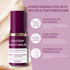 AZSYYQC Cemenrete Calcium Multi Balm hydrate intensément les zones sèches du visage.