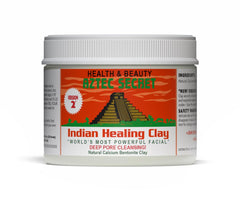 Aztec Secret Argile Indienne Bocal 10 onces : purifie les pores naturellement.