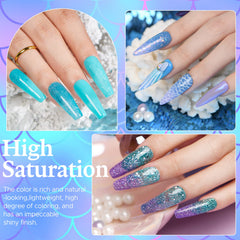 AZUREBEAUTY base et top coat activateur, packaging clair pour usage à domicile