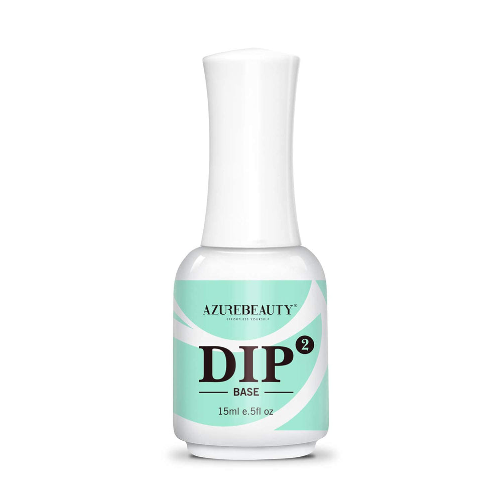 AZUREBEAUTY couche-base 15ml prête à l'emploi, base pour poudre d'immersion des ongles.