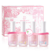 AZUREBEAUTY couche-base-bouteille protège les ongles avec brillance, sans lampe nécessaire.