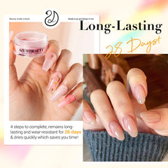 AZUREBEAUTY couche-top-mate, fini mat élégant sur les ongles.