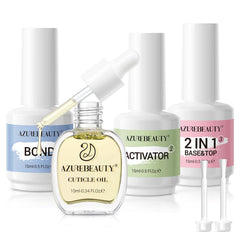 Base pour dip AzureBeauty, texture lisse prête à l’application.