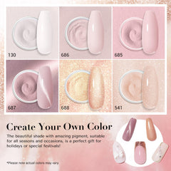 AZUREBEAUTY Dip Powder couleur oeil-de-chat pour effet profond et élégant