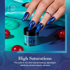 AZUREBEAUTY Dip Powder Nail Set six couleurs pour tous les looks.