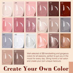 AZUREBEAUTY palettes-20-couleurs-ete-pastel: variété estivale pour des styles pastel tendance.