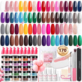 AZUREBEAUTY poudre-trempage kit ongles avec rendu durable et brillant