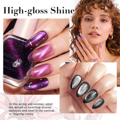 AzureBeauty Vernis Noir – base sombre pour un contraste élégant.