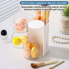 Protège-brosse Azurphoric pour un rangement élégant et accessible du maquillage