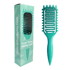 Brosse Azxewa – poignée ergonomique pour définir les boucles avec précision