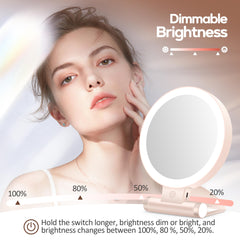 Miroir B Beauty Planet 1x/30x pour détails des yeux et sourcils.