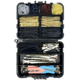 Kit accessoires cheveux B1jounie YA: ensemble polyvalent pour coiffures rapides en déplacement.