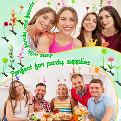 Baaxxango barrettes champignons dansants, look ludique pour fêtes et quotidien.