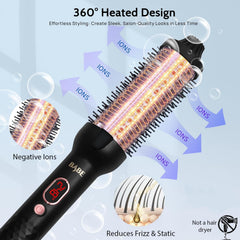 BABE brosse-thermique ceramique etui-voyage protège lors des déplacements