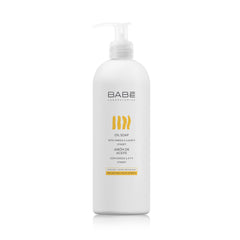 Savon huile Babe Laboratorios 500 ml – bouteille pompe pour hygiène pratique et hydratation.