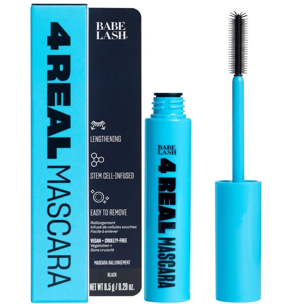 Babe Original 4 Real Mascara – volume et longueur pour un regard plus ouvert.