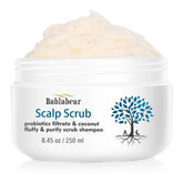 Bablabear Exfoliant Cuir Capillaire – texture gommante pour cuir chevelu clair et sain.