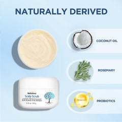 Bablabear Exfoliant Cuir Capillaire – mousse onctueuse purifie le cuir chevelu.
