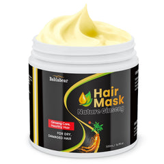 Masque Bablabear pour cheveux abîmés, douceur et brillance accrues.