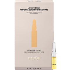 Flacon BABOR Multi Vitamin Ampoule – revitalise l'éclat de la peau