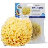 Éponge Baby Buddy pour bain naturelle et absorbante, douceur pour la peau délicate du bébé.