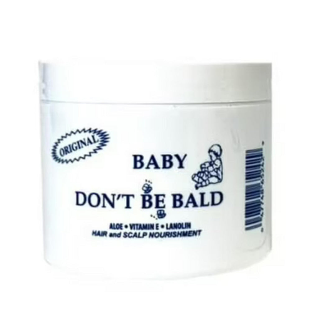Baby Don't Bald: bouteille nourrissante pour cheveux et cuir chevelu, vitalité naturelle.